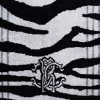 Compra juego de toallas Zebra negro de Roberto Cavalli_Villalba Interiorismo